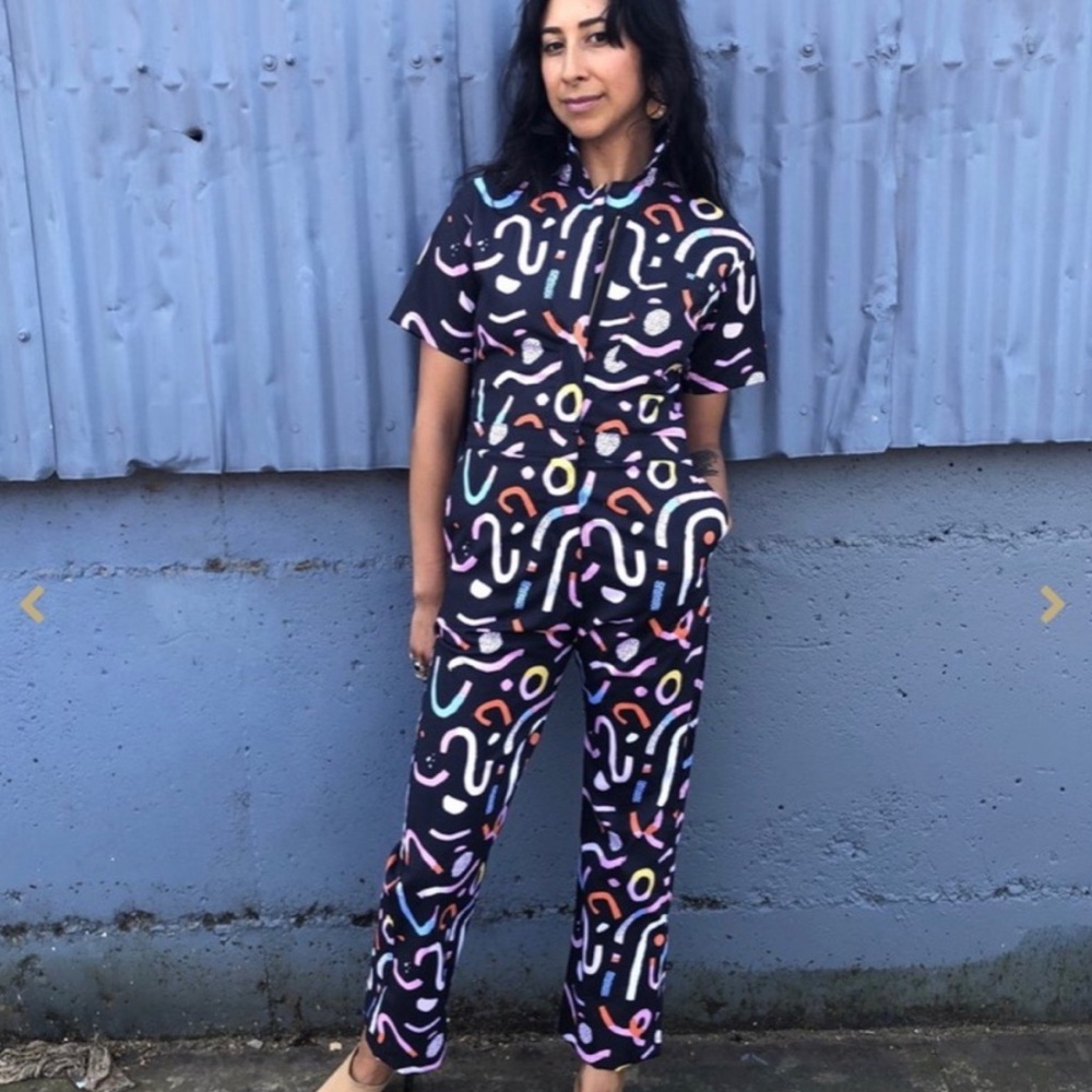 RARE Nooworks Ashley Mary Coveralls Size L